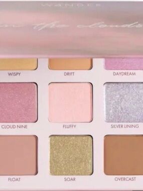 Wander Beauty Soft Pink & Metallic Neutrals Eyeshadow Palette. GORGEOUS ❤️